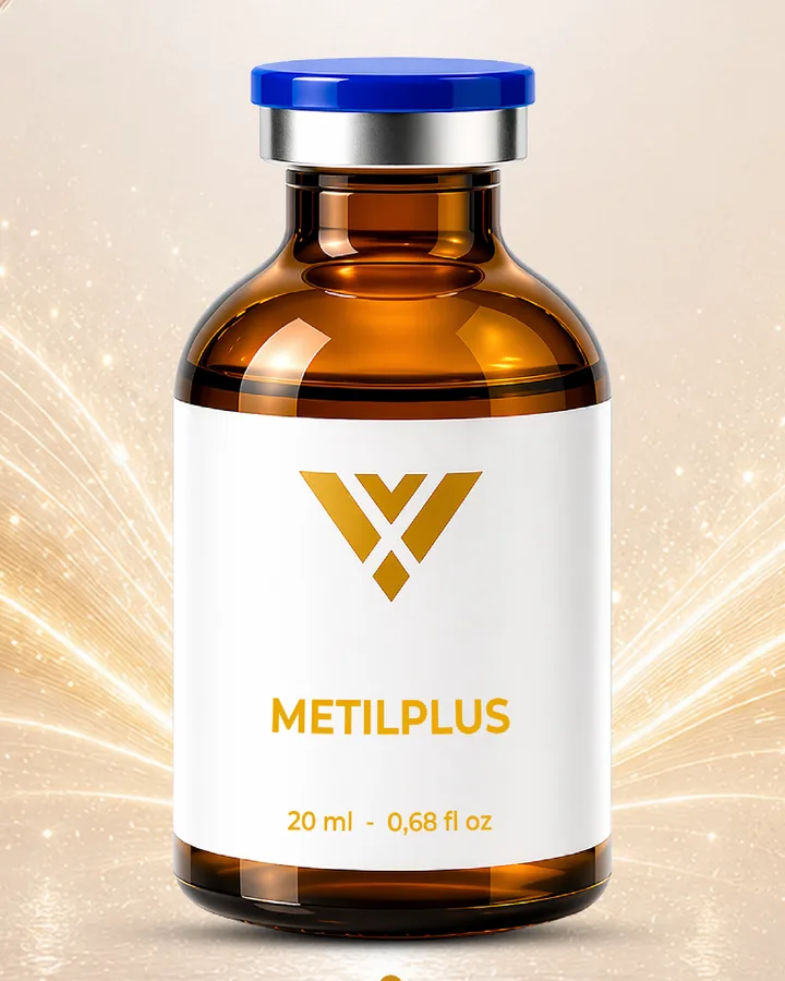 IVIXIR Metilplus — folic acid and vitamin B12 methylation anti-aging care concept